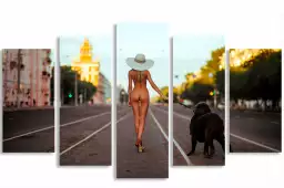 Street nude - Photo contemporaine