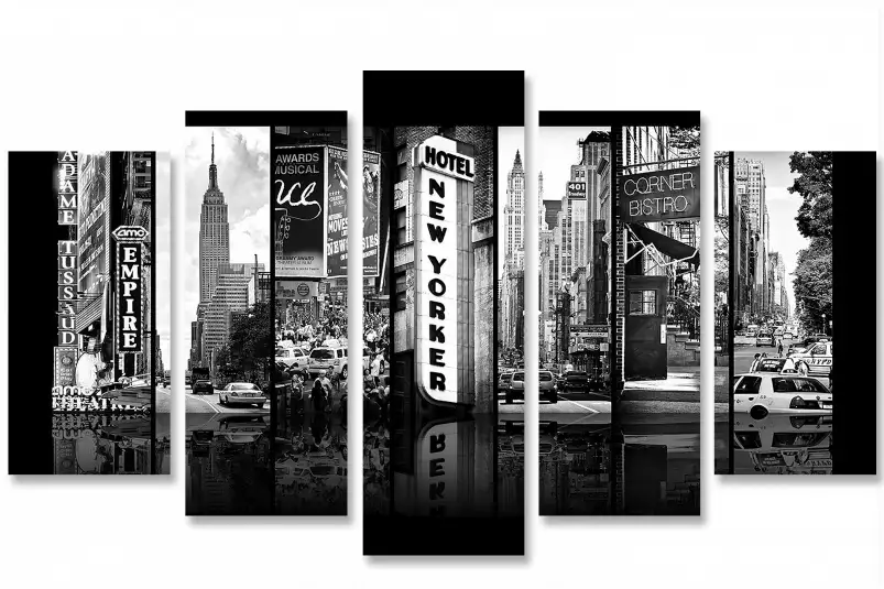 New yorker recto verso - poster de new york