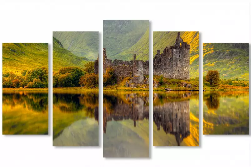 Château kilchurn - paysage nature