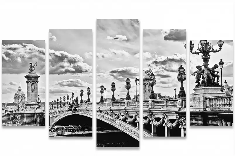 Pont alexandre - affiche paris