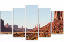 Monument valley view - paysage du monde