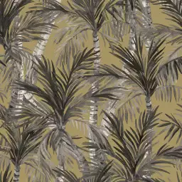 Palmier irisé - tapisserie jungle