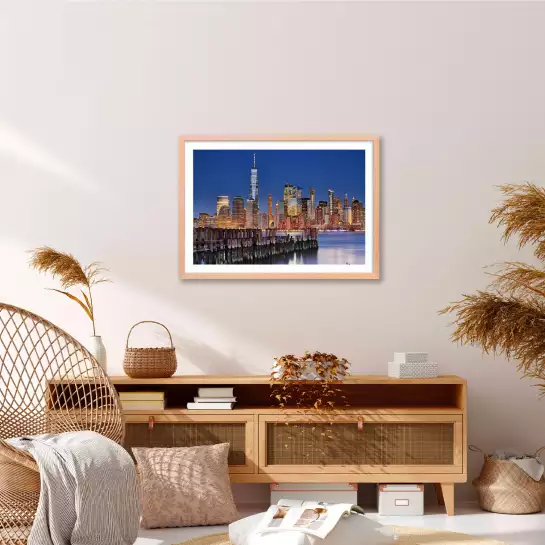 Manhattan skyline - affiche architecture