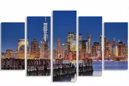 Manhattan skyline - affiche architecture