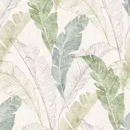 Souvenir de tulum - tapisserie feuilles