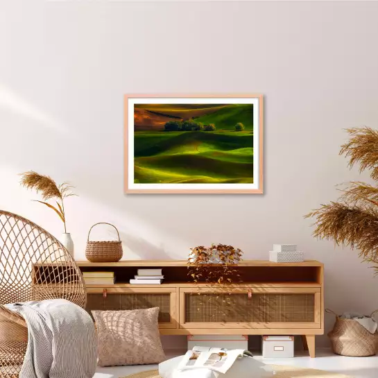 Colline usa - tableau paysage