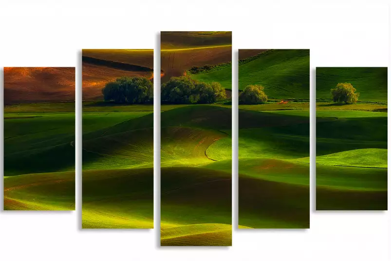 Colline usa - tableau paysage