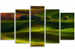 Colline usa - tableau paysage