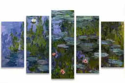 Les nymphéas - -Claude Monet - tableau celebre