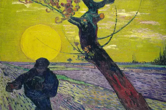 Le semeur - Vincent Van Gogh - tableau celebre