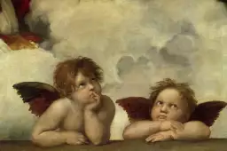 Raphael - détail de la chapelle sixtine - tableau celebre