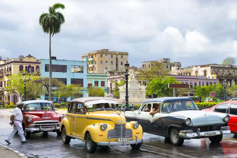Au cœur de cuba - affiche ville du monde