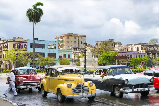 Au cœur de cuba - affiche ville du monde