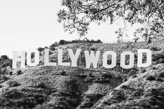 Hollywood black california - affiche ville du monde