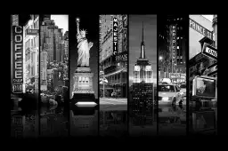 New york recto verso - poster de new york