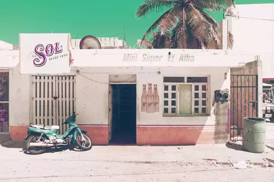 Soleil du mexique - poster moto