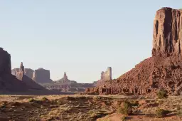 Monument valley view - paysage du monde