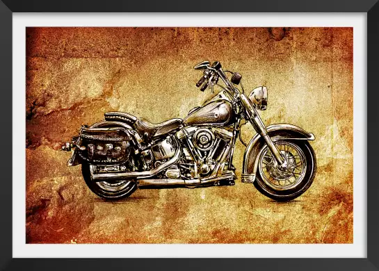 Harley davidson - moto vintage