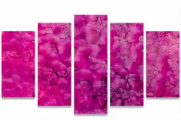 Fuchsia - affiche art abstrait