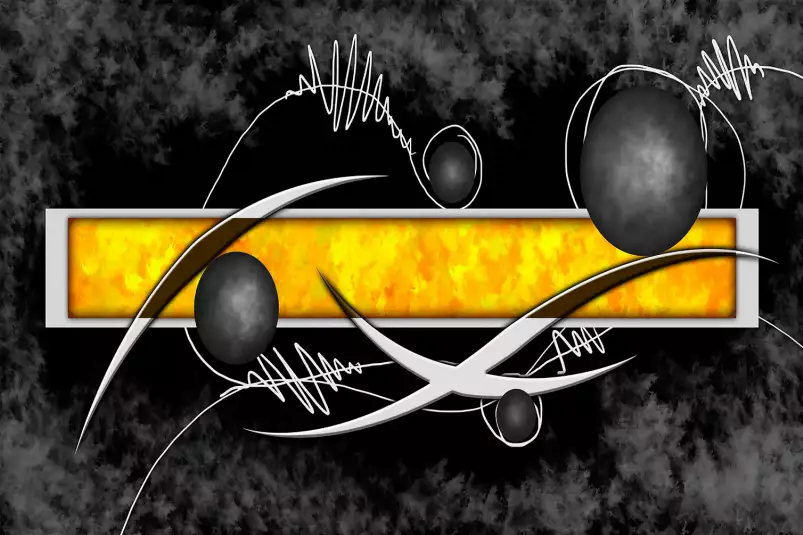 Insert - tableau abstrait design