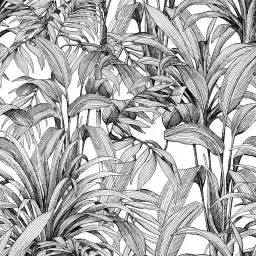 Bananier - tapisserie panoramique jungle