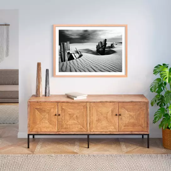 Dunes - tableau bord de plage