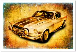 Mustang - poster voitures