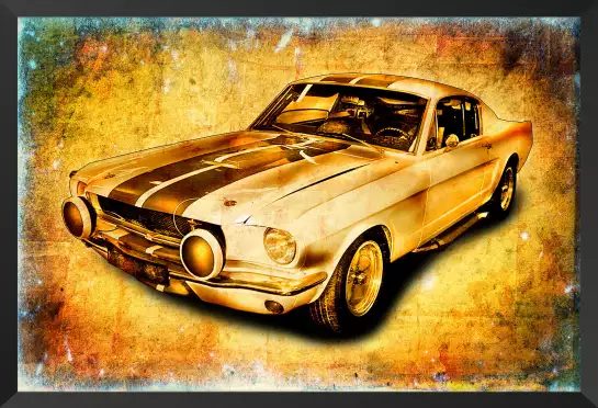 Mustang - poster voitures