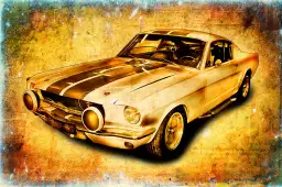 Mustang - poster voitures