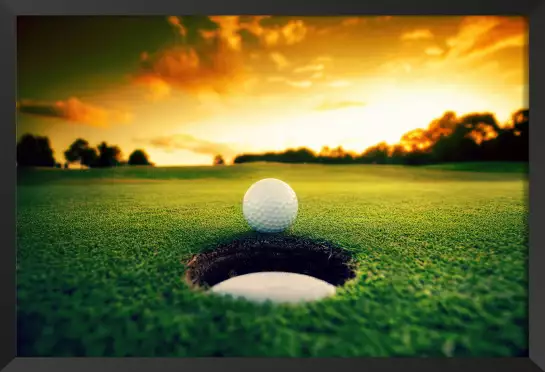 Golf - affiche de golf