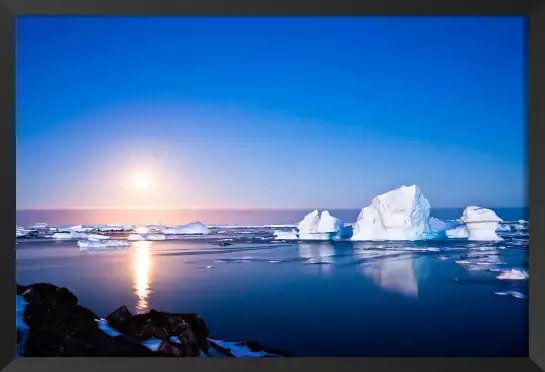 Ocean iceberg - poster paysage