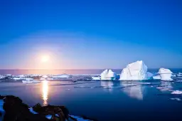 Ocean iceberg - poster paysage