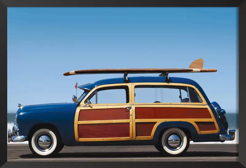 Surf car de legende - poster voitures