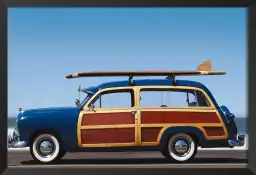 Surf car de legende - poster voitures