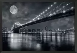 Brooklyn bridge - affiche new york