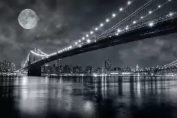 Brooklyn bridge - affiche new york