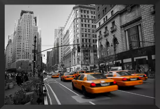 Taxi manhattan - poster de new york