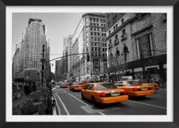 Taxi manhattan - poster de new york