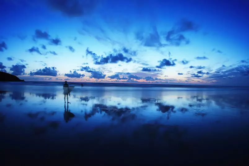 Océan bleu - tableaux mer