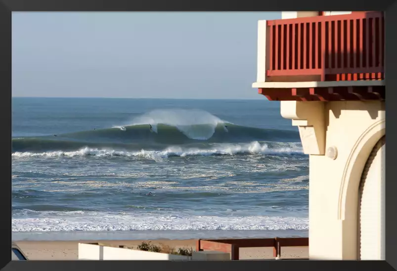 Surf à hossegor - poster surf