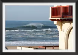 Surf à hossegor - poster surf