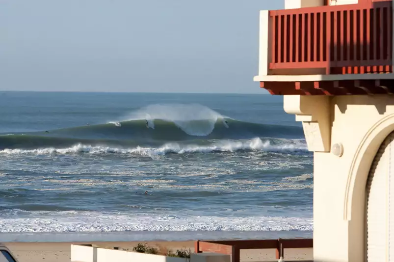 Surf à hossegor - poster surf