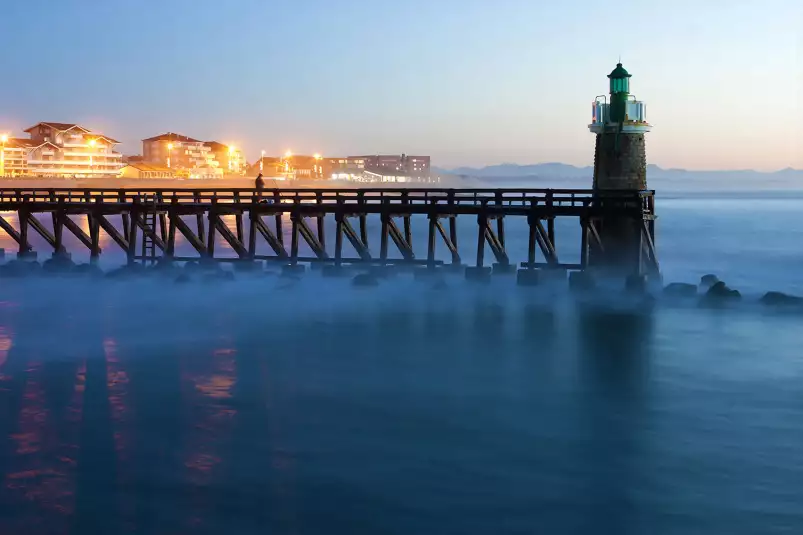 Capbreton nuit bleue - tableau phare