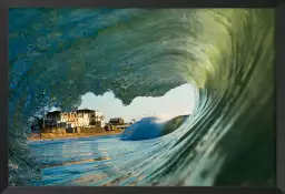 Hossegor dans le tube - tableaux mer