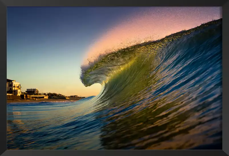 Couleurs sur la vague - tableaux mer