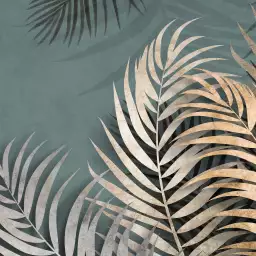 Illustration feuilles d'Areca  - tableau pas cher