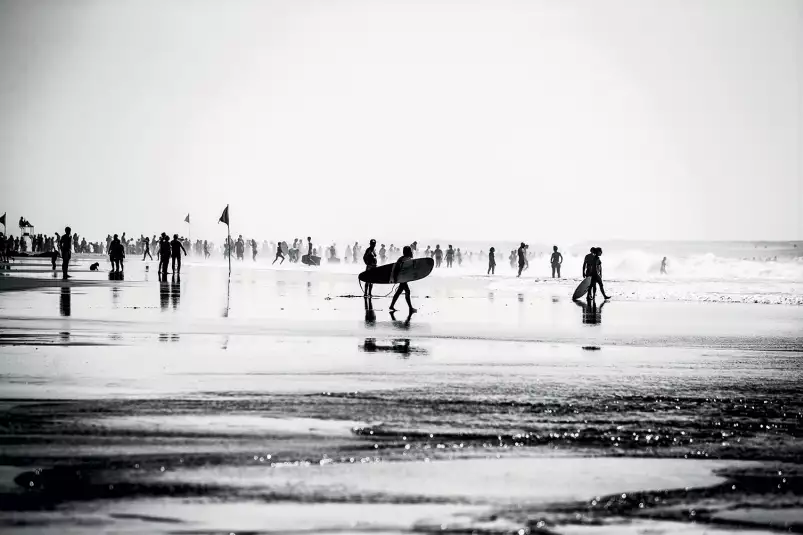 Summer beach time - affiche plage