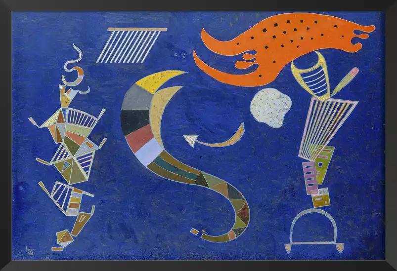 Kandinsky - La flèche - tableau celebre