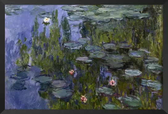 Les nymphéas - -Claude Monet - tableau celebre