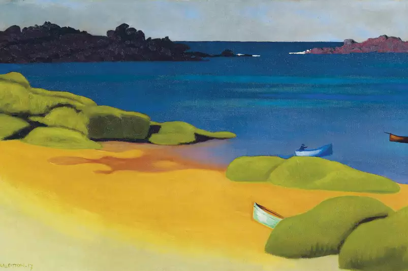 Baie de trégastel - Felix Vallotton - tableau celebre